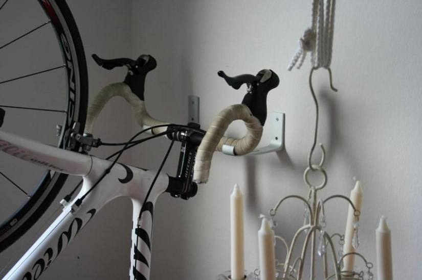 How to store a bike at home