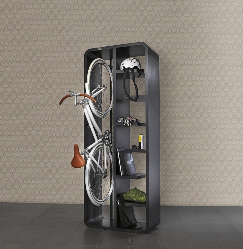 How to store a bike at home