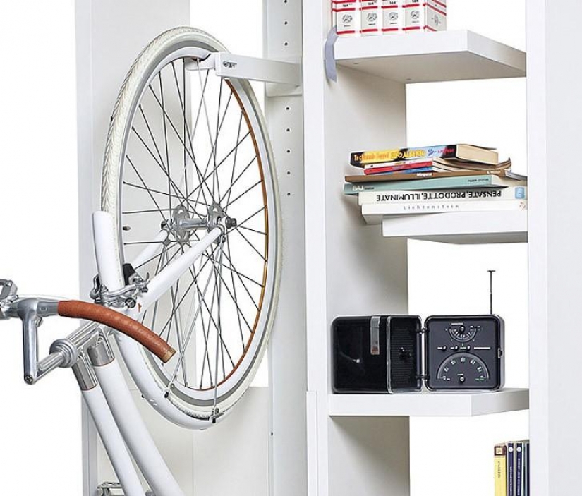How to store a bike at home