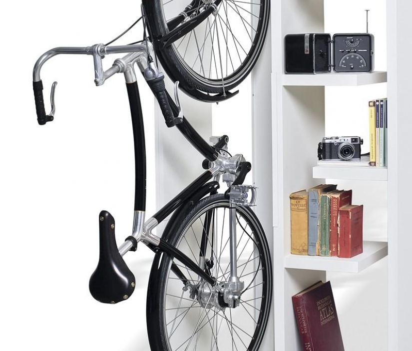 How to store a bike at home