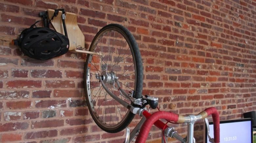 How to store a bike at home