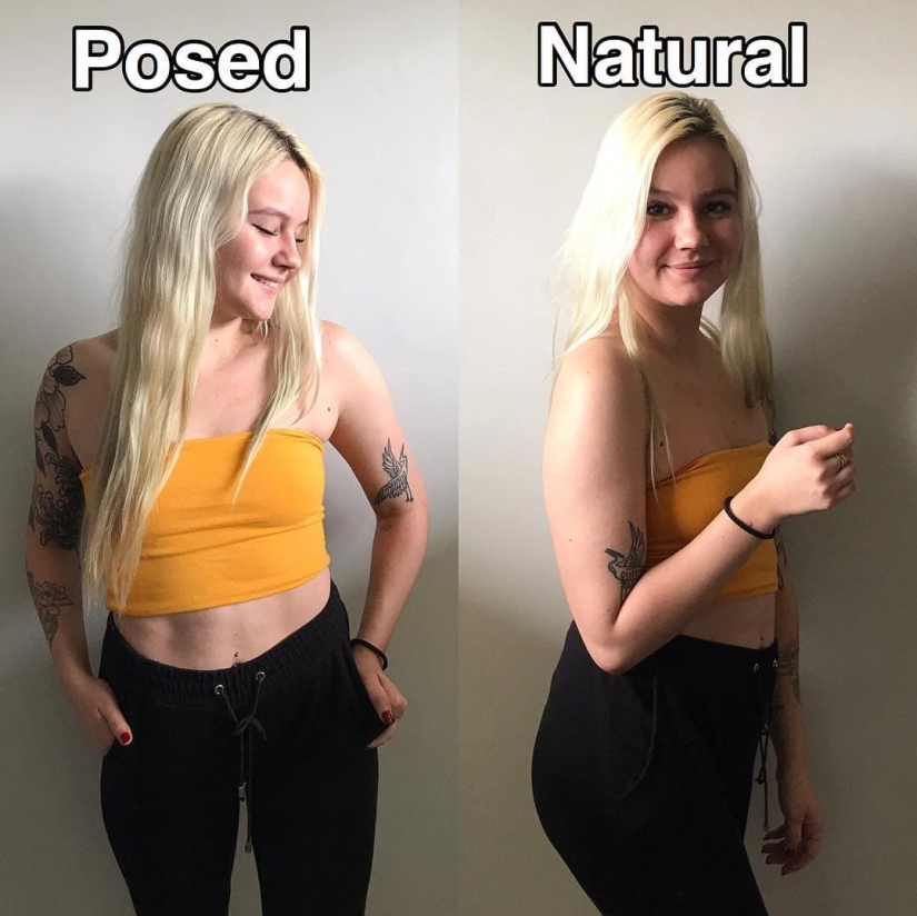 How we are deceived on Instagram: 25 examples of an honest fitness blogger