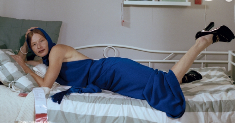 "I consider myself a freak": an unusual model Nadia Lertulo, who works at a construction site