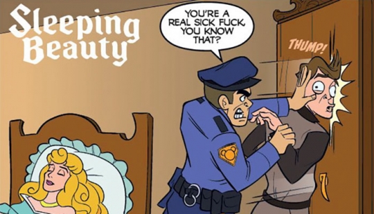 If disney cartoons were the police
