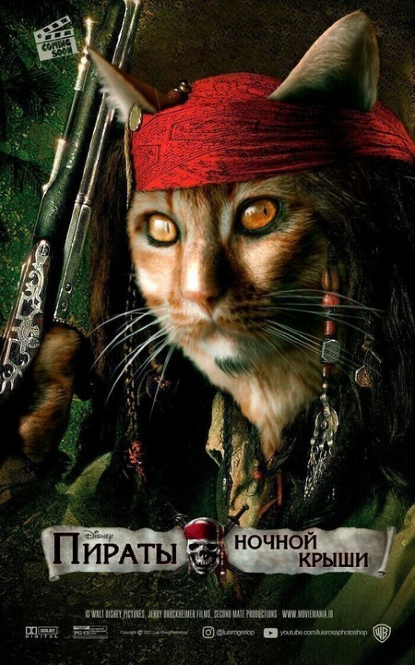 If dogs and cats played in blockbusters