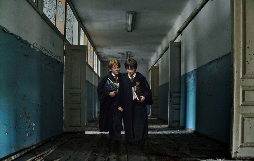 If famous films were shot in the yard next door If famous films were shot in the yard next door