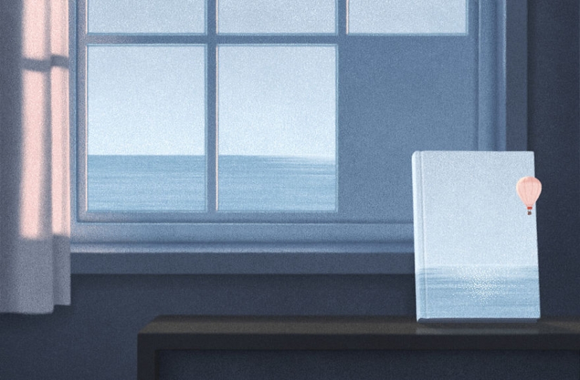 Ilustraciones surrealistas para amantes de los libros Ilustraciones surrealistas para amantes de los libros