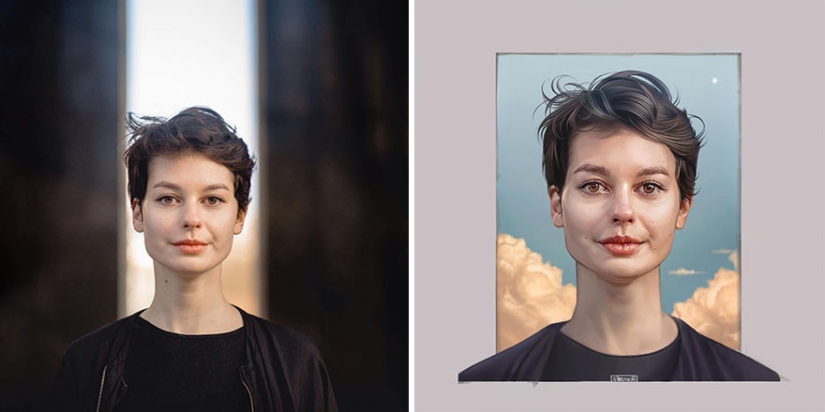 "I'm an artist, I see it that way!": 16 talented illustrators redraw portraits of girls