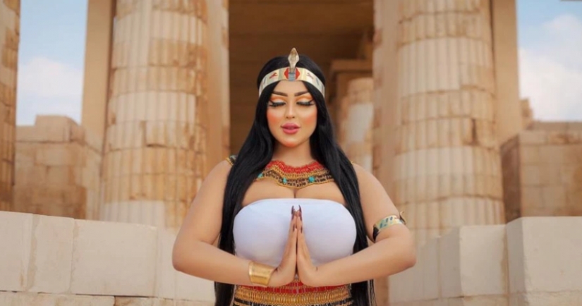 In Egypt, a photographer and a model were arrested for openly shooting near the pyramids