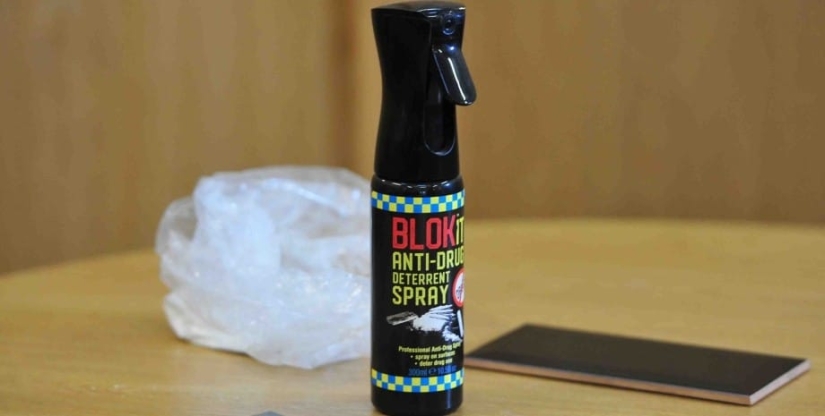 In pubs and libraries in Britain, they began using a spray against drug addicts