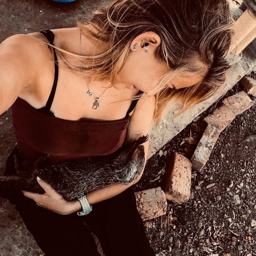 In the arms of cheetahs: this girl lives in the wild and considers predators friends In the arms of cheetahs: this girl lives in the wild and considers predators friends