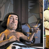 In the cartoon "Shrek" found an "adult" scene with an X rating