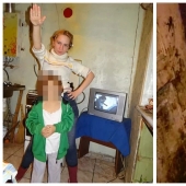 In the suburbs in a dirty house full of cats found the girl Mowgli