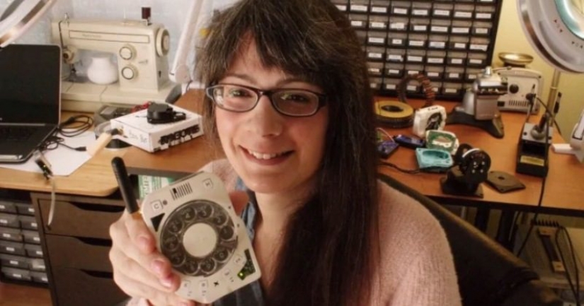 In the United States has created a real disk "babushkofon" for retro lovers In the United States has created a real disk "babushkofon" for retro lovers