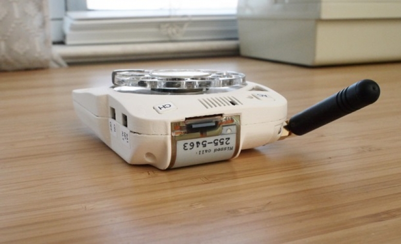 In the United States has created a real disk "babushkofon" for retro lovers In the United States has created a real disk "babushkofon" for retro lovers