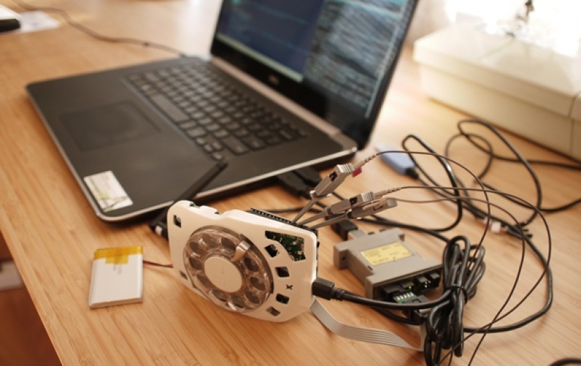 In the United States has created a real disk "babushkofon" for retro lovers In the United States has created a real disk "babushkofon" for retro lovers