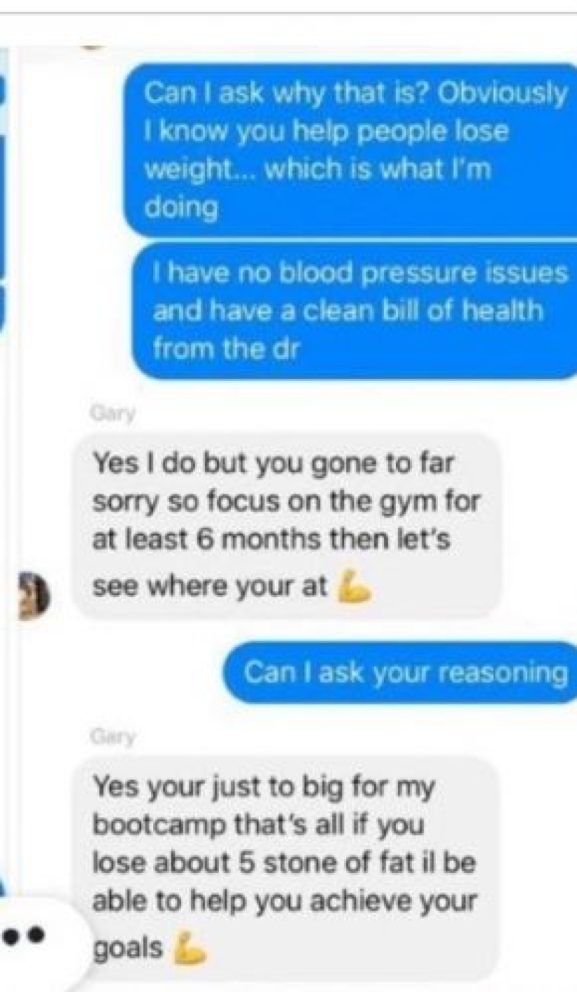 In the USA, a girl was not taken to a slimming camp because she is... too fat In the USA, a girl was not taken to a slimming camp because she is... too fat