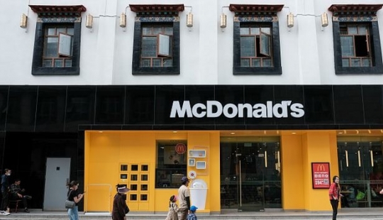 In Tibet, a McDonald's was opened at an altitude of 3700 m above sea level