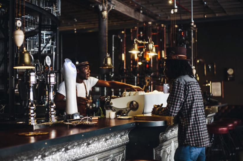 Increíble café steampank en Sudáfrica Increíble café steampank en Sudáfrica