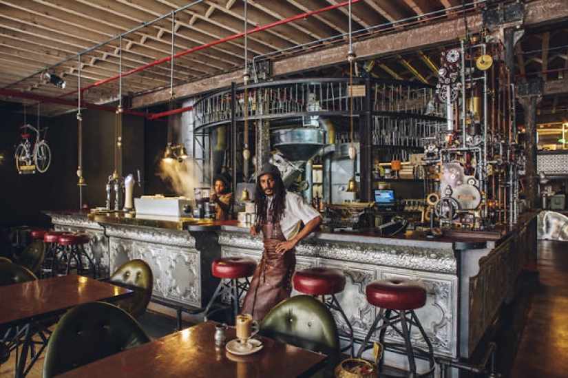 Increíble café steampank en Sudáfrica Increíble café steampank en Sudáfrica