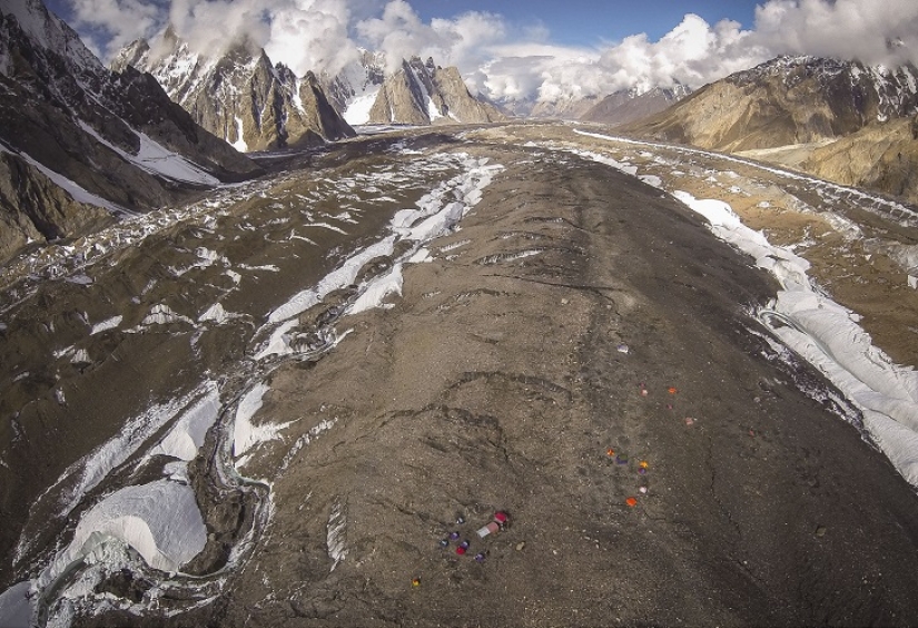 Increíbles imágenes de drones de Karakorum Increíbles imágenes de drones de Karakorum