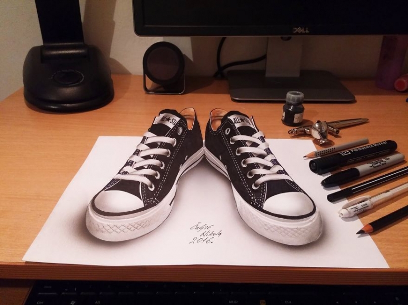 Incredibly realistic 3D drawings