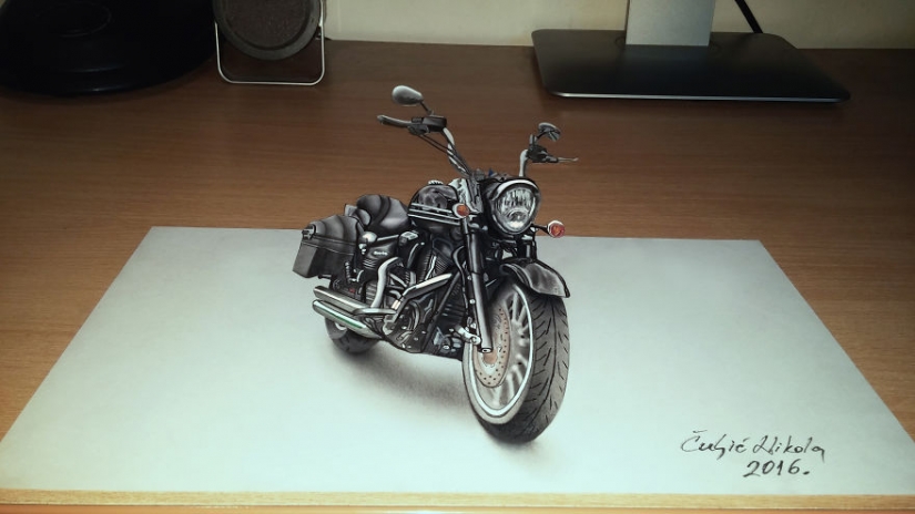 Incredibly realistic 3D drawings