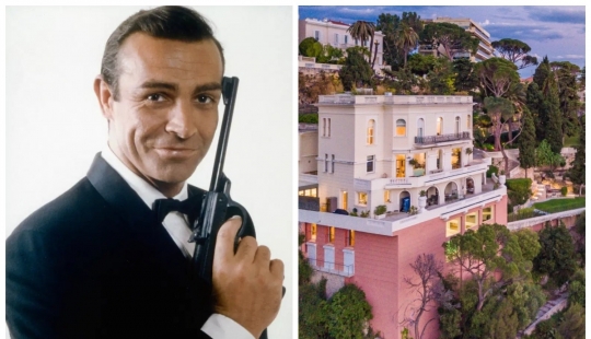 Inside the luxurious mansion of Sean Connery in the French Riviera, at a price of 2.5 billion Inside the luxurious mansion of Sean Connery in the French Riviera, at a price of 2.5 billion