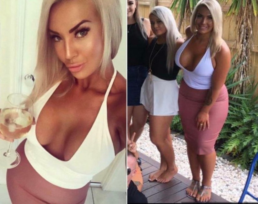 Instagram VS Realidad: 22 instantánea, lleno de decepción y photoshop