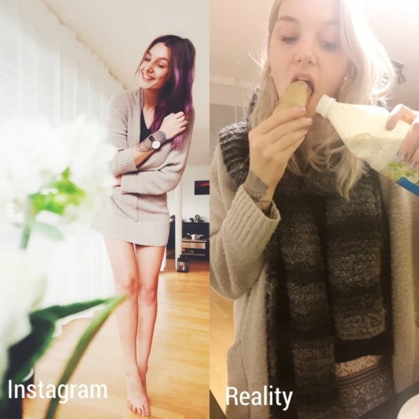 Instagram vs realidad: ¿qué es lo que realmente