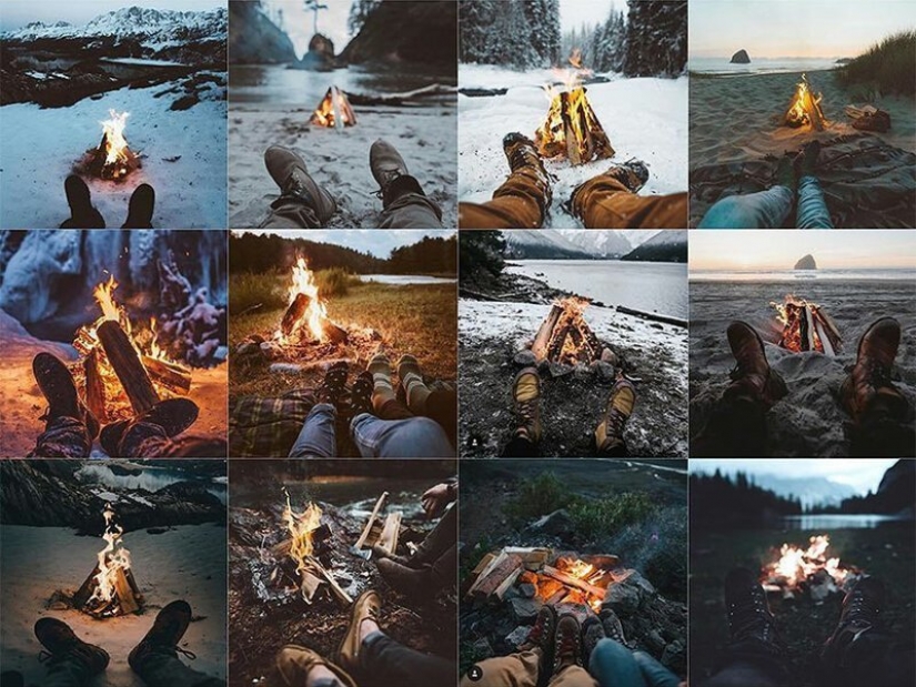 Instagram was flooded with identical photos Instagram was flooded with identical photos