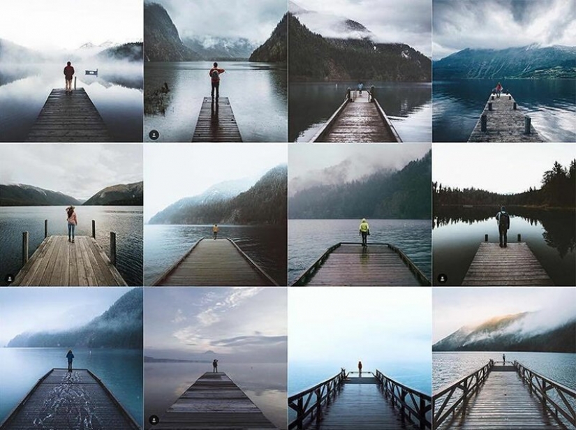 Instagram was flooded with identical photos Instagram was flooded with identical photos