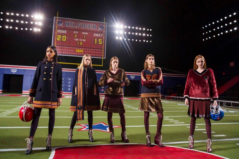 It's hard to be a model ...