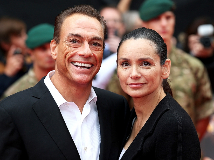 Jean-Claude Van Damme and Gladys Portugese: Through the thorns to happiness