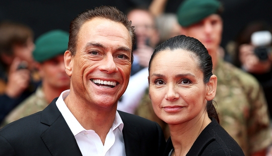 Jean-Claude Van Damme and Gladys Portugese: Through the thorns to happiness Jean-Claude Van Damme and Gladys Portugese: Through the thorns to happiness