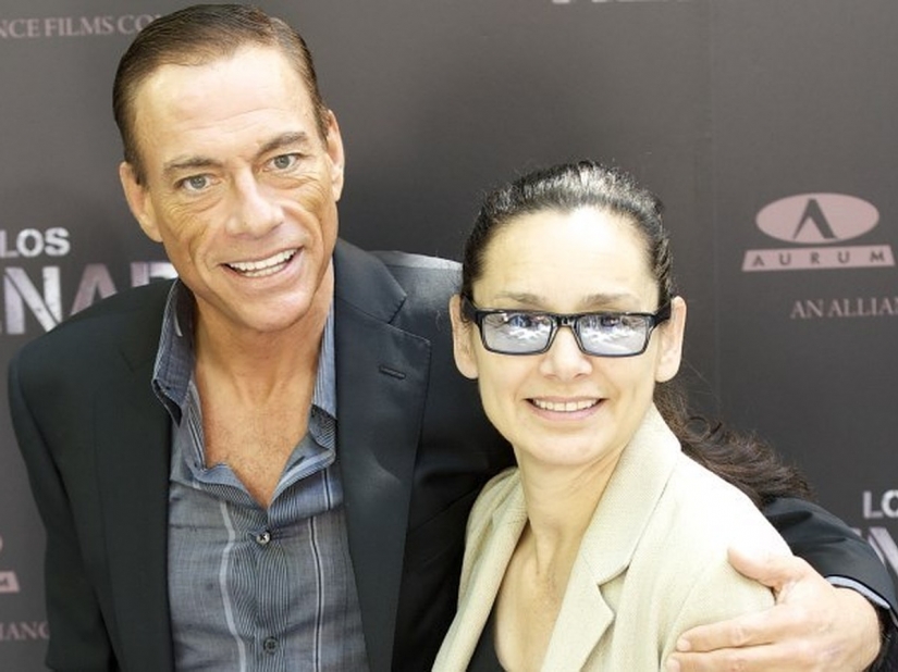 Jean-Claude Van Damme and Gladys Portugese: Through the thorns to happiness