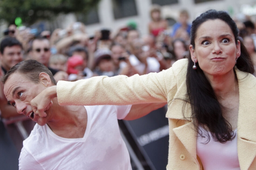Jean-Claude Van Damme y Gladys Portugese: A través de las espinas hacia la felicidad