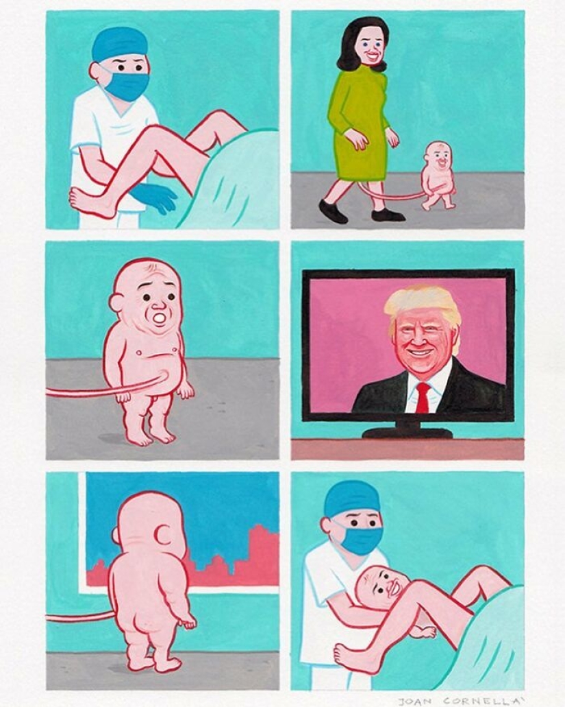 Joan Cornella and his Dark Comics
