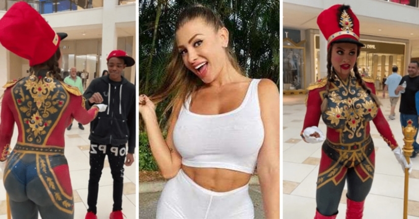 Just a Nutcracker: Playboy model kicked out of the mall for indecent appearance