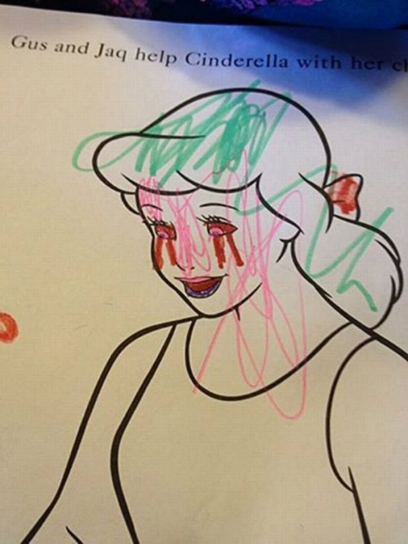 Kids are masters of doing weird stuff Kids are masters of doing weird stuff