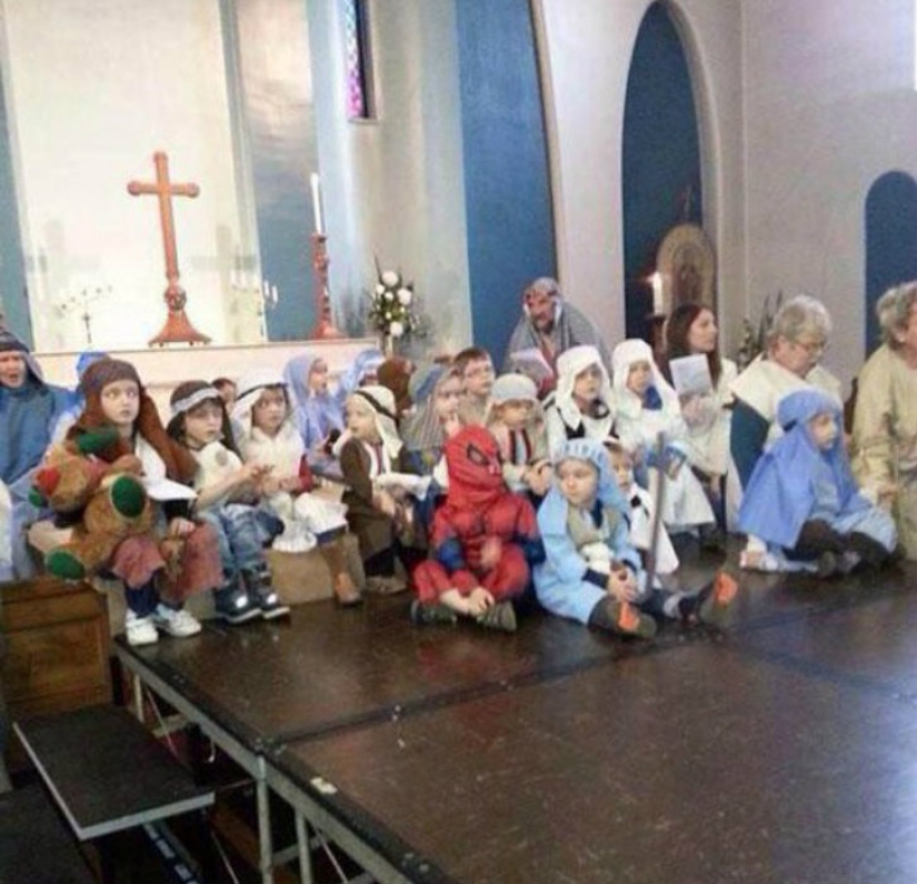 Kids are masters of doing weird stuff Kids are masters of doing weird stuff