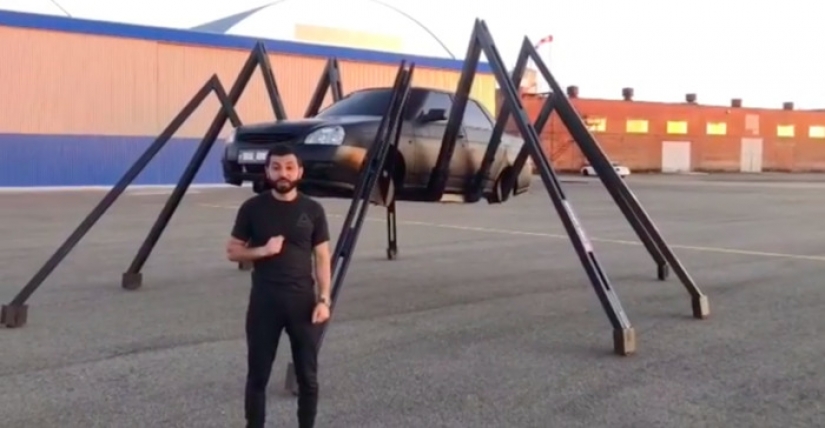 Krasnodar craftsman turns ordinary "Frets" into dragons and spiders