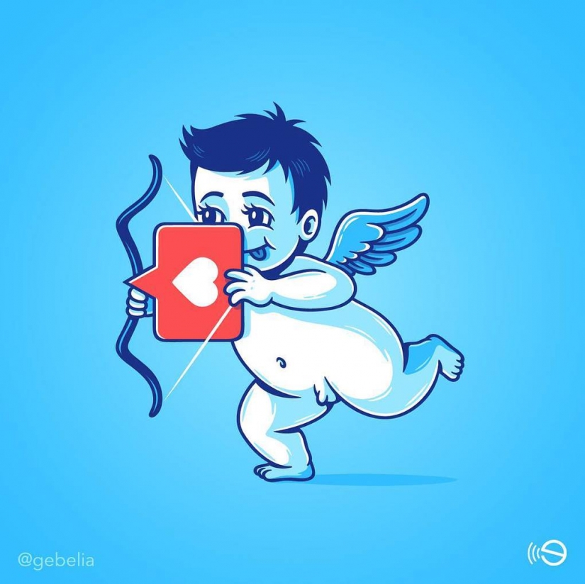 La amarga verdad sobre la vida moderna en las ilustraciones de italiano