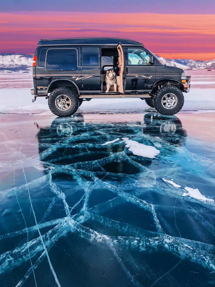 La belleza del frío Baikal: 30 nuevas fotos increíbles por Kristina Makeeva