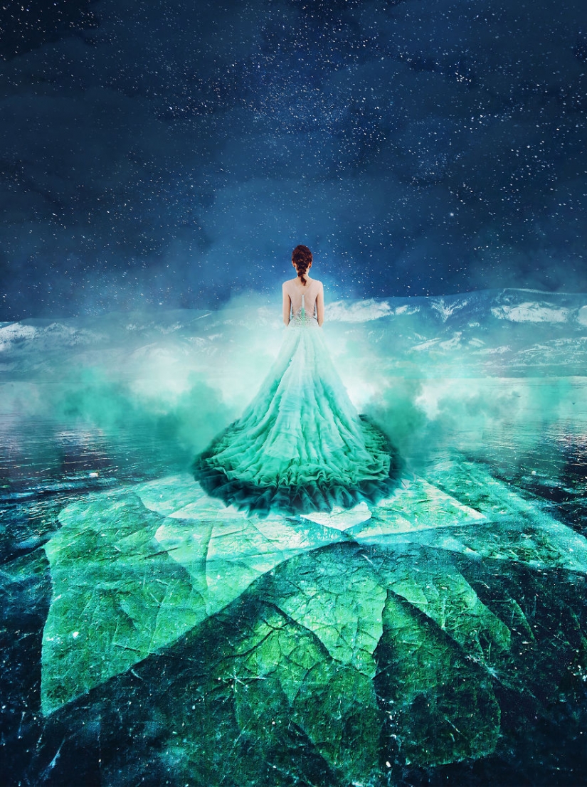 La belleza del frío Baikal: 30 nuevas fotos increíbles por Kristina Makeeva