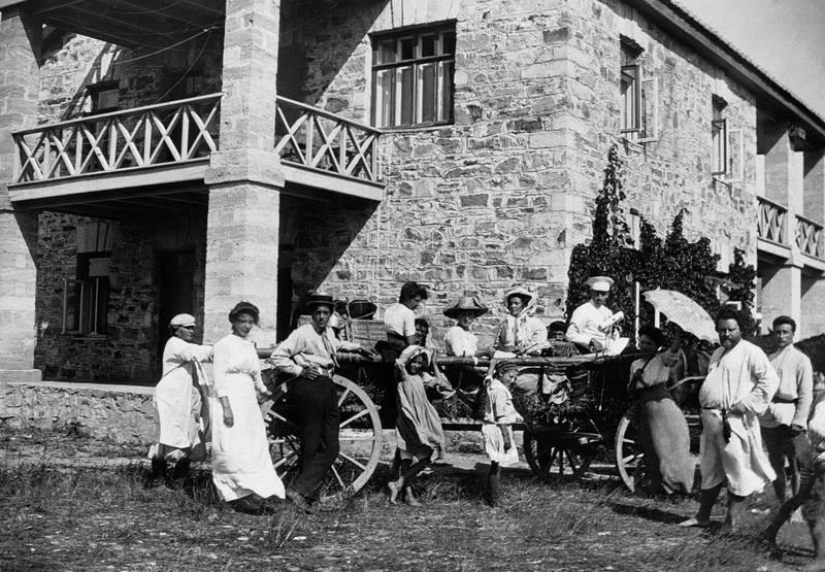 La Crimea en las fotos de los años diferentes