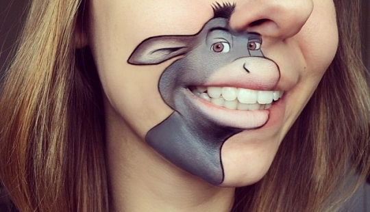 La mejor pintura corporal para labios