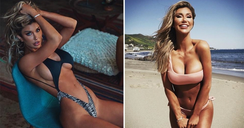 La modelo Sarah Rollins se convirtió en una blogger millonaria y celebró vívidamente este evento