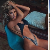 La modelo Sarah Rollins se convirtió en una blogger millonaria y celebró vívidamente este evento