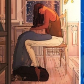 Lamp illustrations by the artist about the small charms of married life